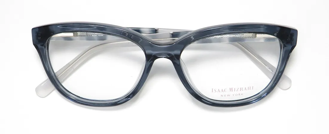 Isaac Mizrahi 30025 gr Eyeglasses Gray 53mm 2