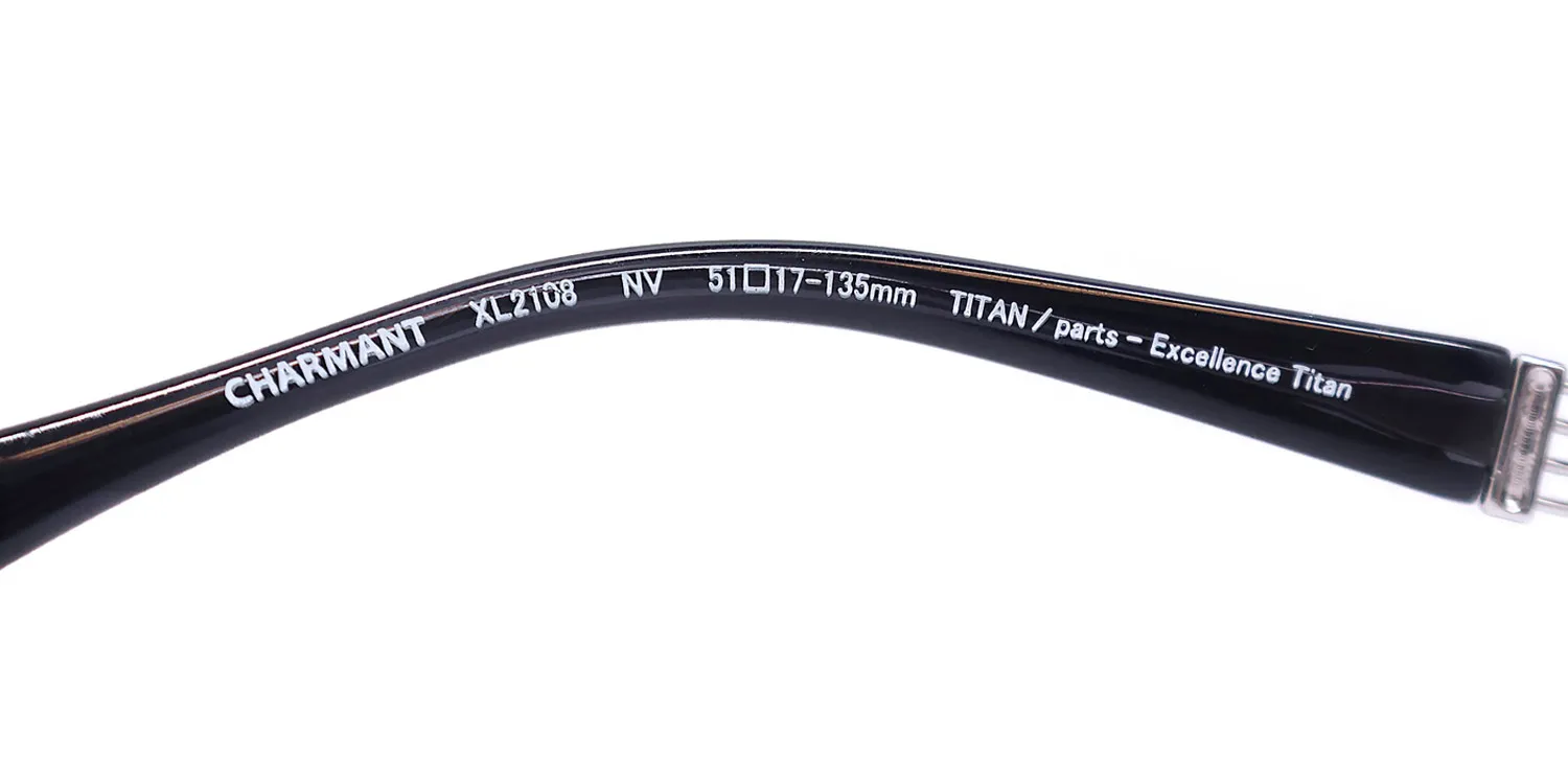 Charmant 2108 nv Eyeglasses Navy Blue 51mm Women 8