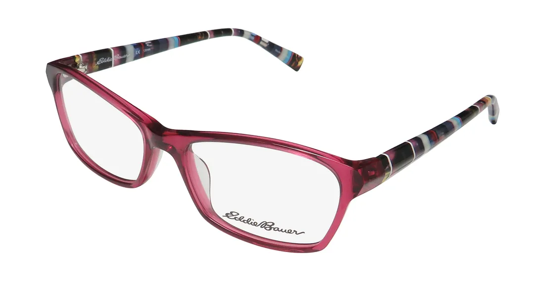 Eddie Bauer 32215 wi Eyeglasses Wine 53mm