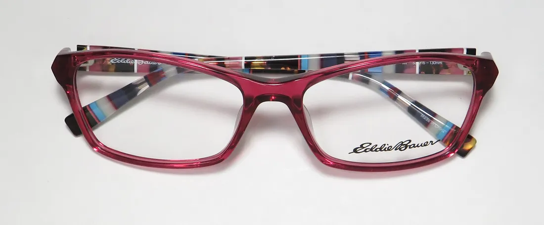 Eddie Bauer 32215 wi Eyeglasses Wine 53mm 2