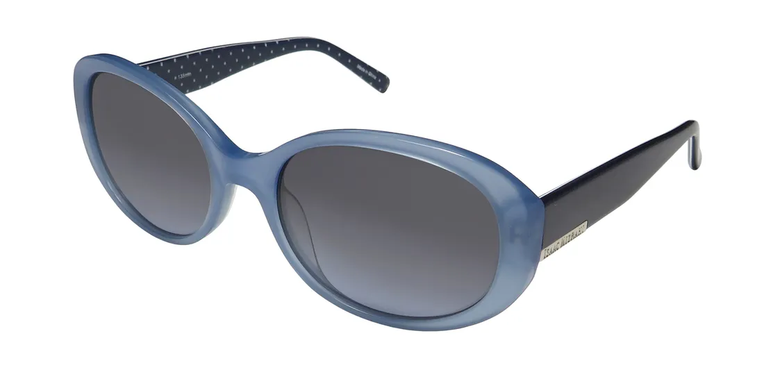 Isaac Mizrahi 30244 bl Sunglasses Blue 56mm
