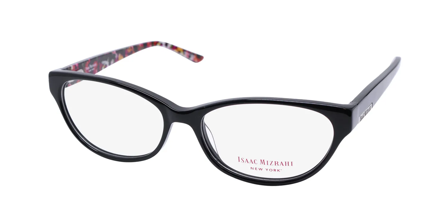 Isaac Mizrahi 30029 bk Eyeglasses Black 53mm