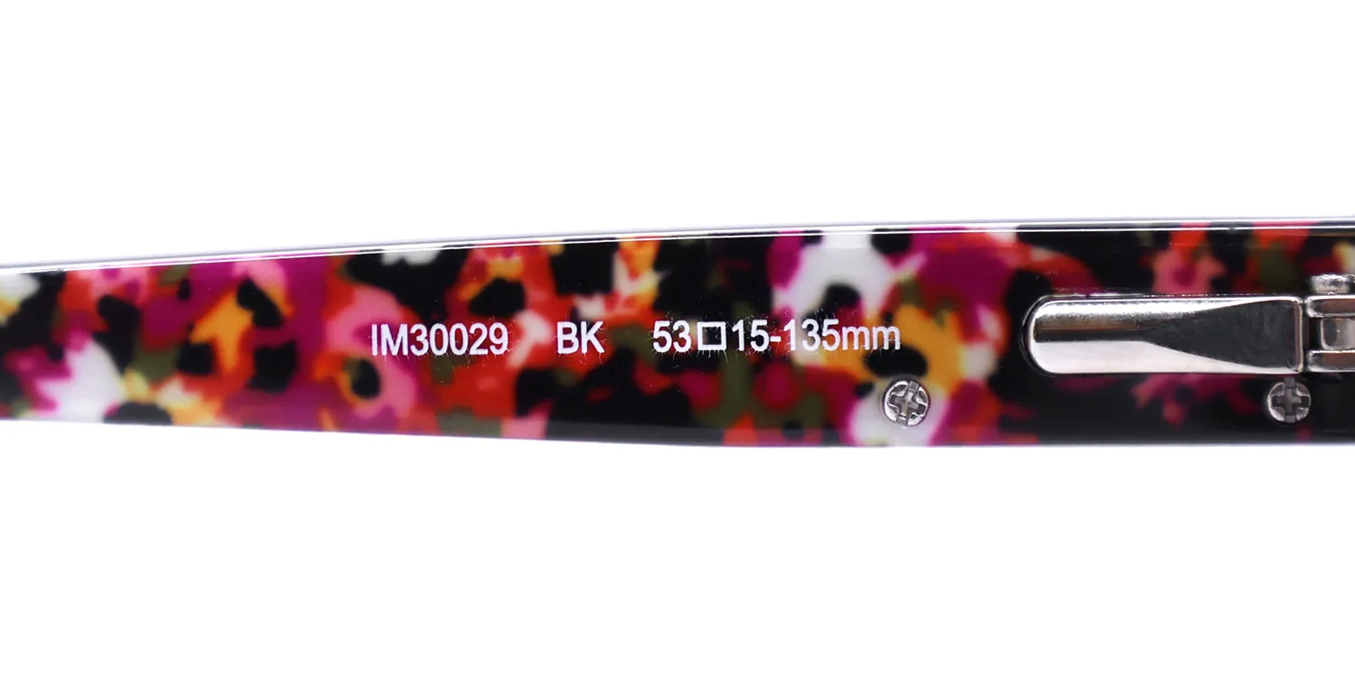 Isaac Mizrahi 30029 bk Eyeglasses Black 53mm 8
