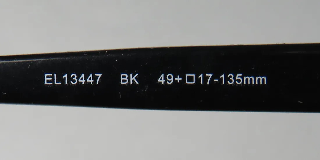 ELLE 13447 bk Eyeglasses Black 49mm 8