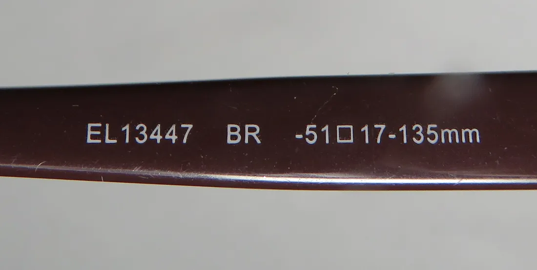 ELLE 13447 br Eyeglasses Brown 51mm 8