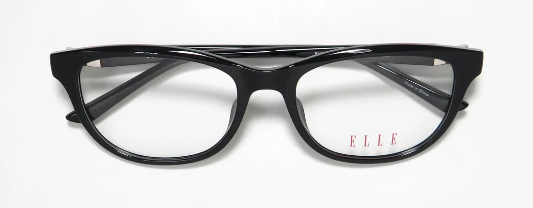 ELLE 13448 bk Eyeglasses Black 52mm 2