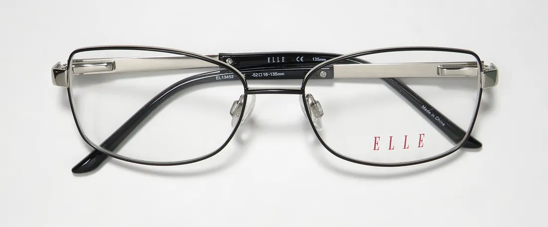 ELLE 13452 bk Eyeglasses Black 52mm 2
