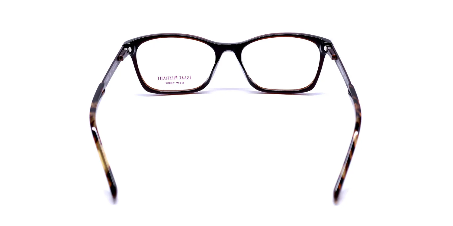 Isaac Mizrahi 30035 br Eyeglasses Brown 53mm 5