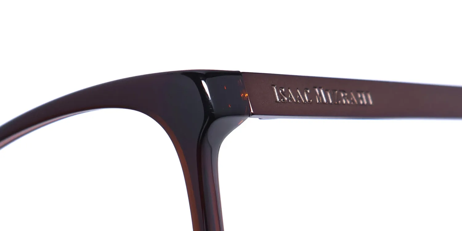 Isaac Mizrahi 30035 br Eyeglasses Brown 53mm 6