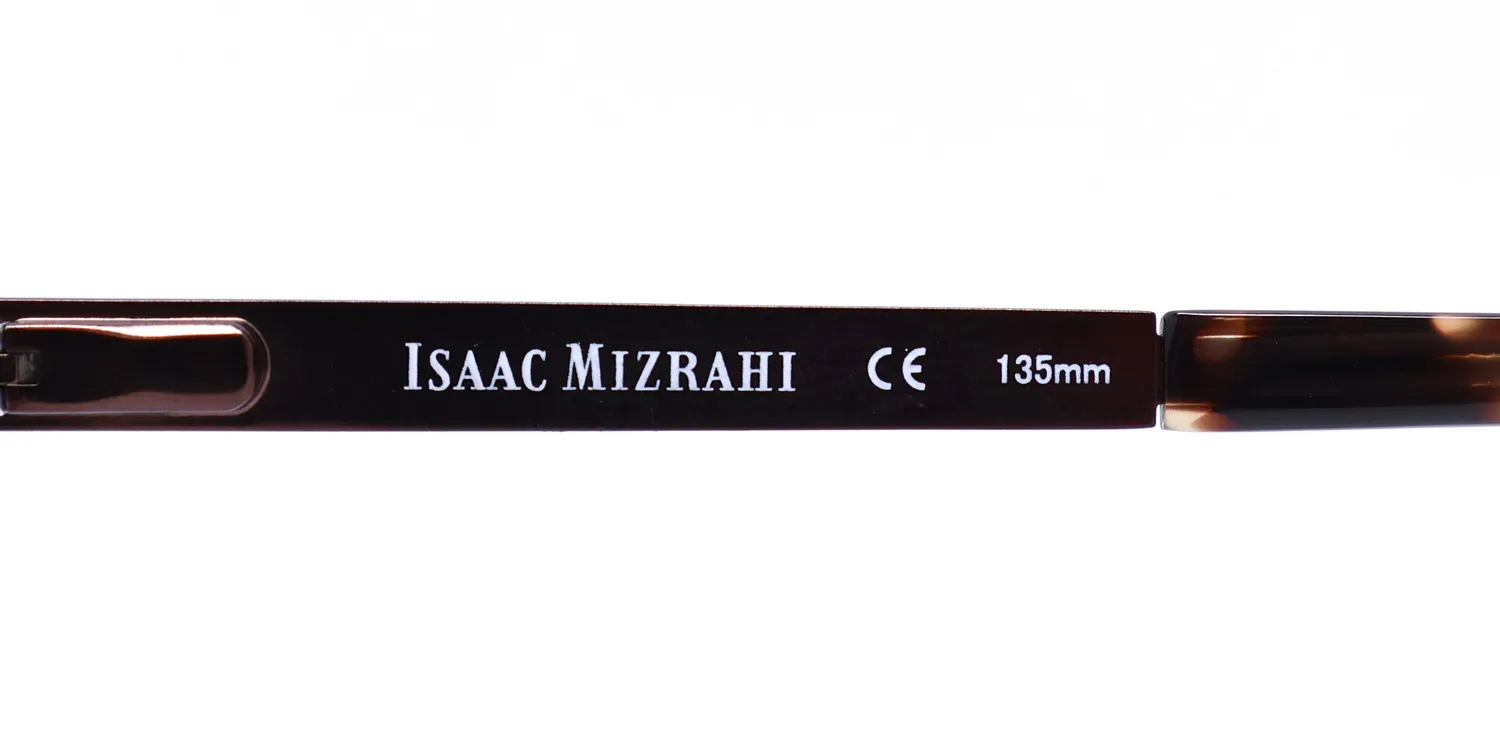 Isaac Mizrahi 30035 br Eyeglasses Brown 53mm 7