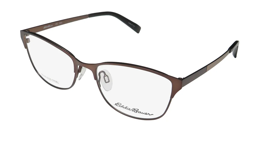 Eddie Bauer 32221 br Eyeglasses Brown 53mm