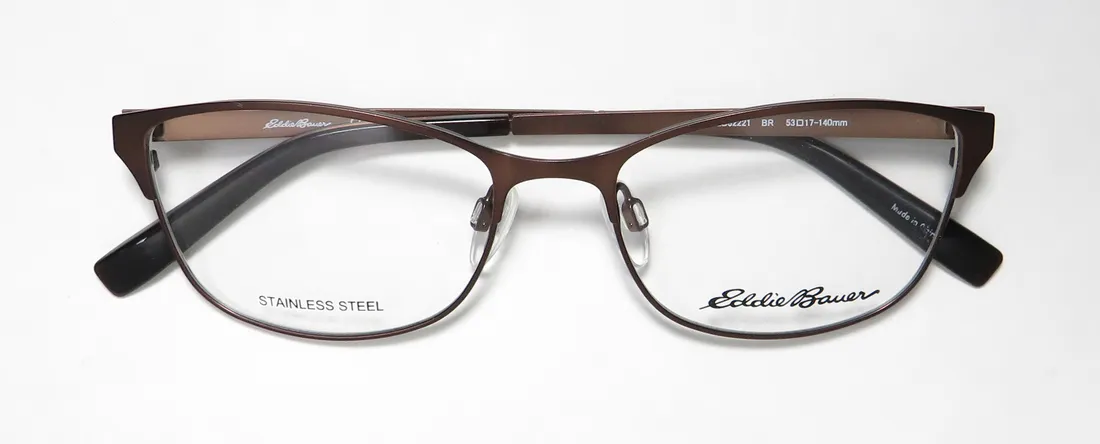 Eddie Bauer 32221 br Eyeglasses Brown 53mm 2