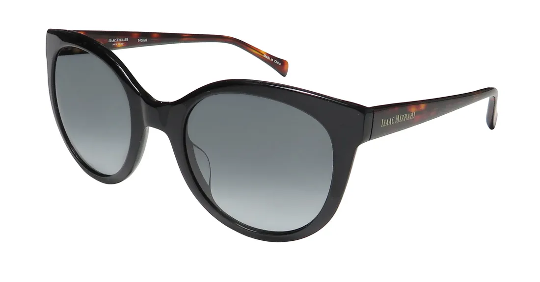 Isaac Mizrahi 30249 bk Sunglasses Black 53mm