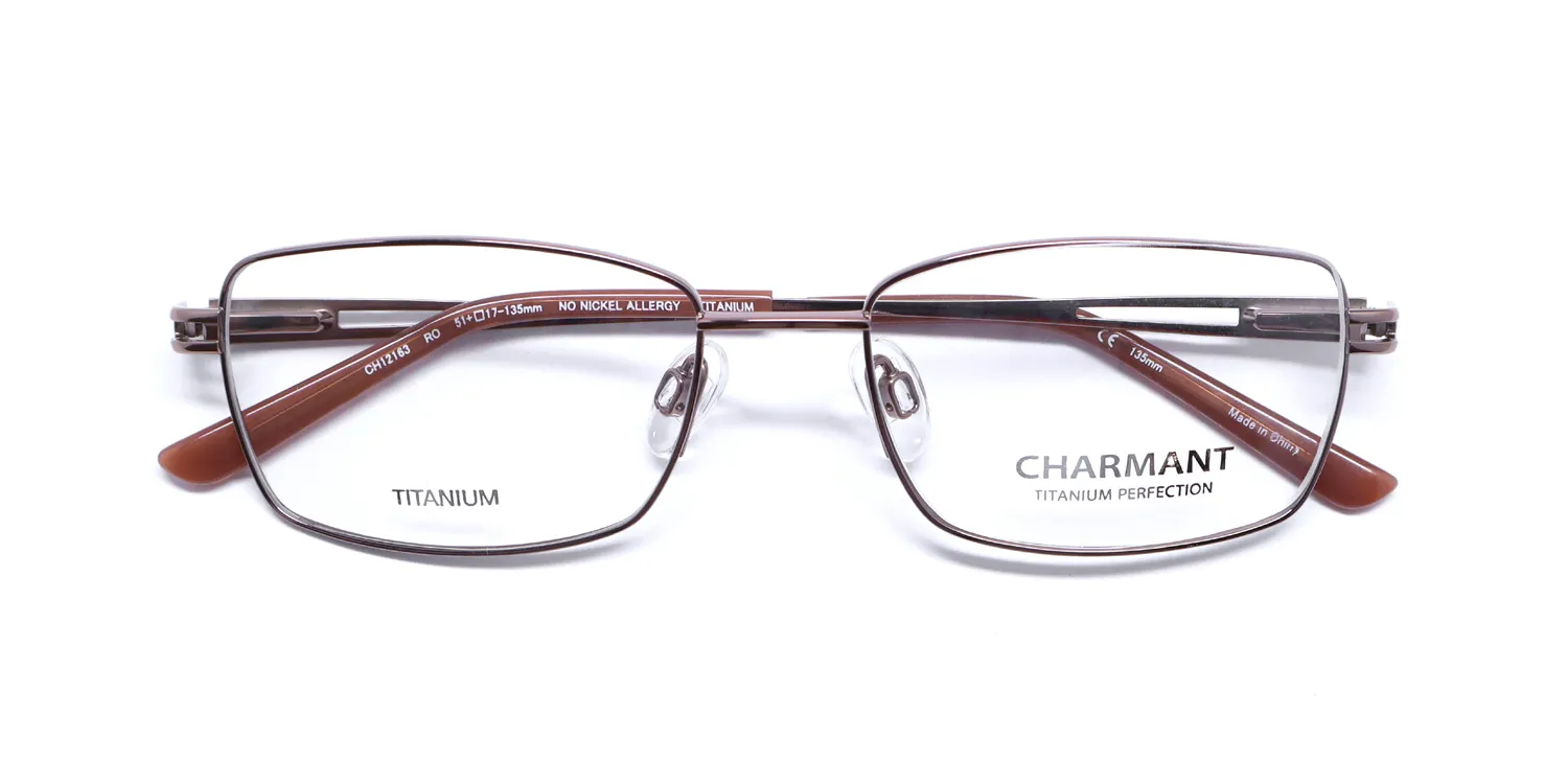 Charmant 12163 ro Eyeglasses Rose 51mm 2