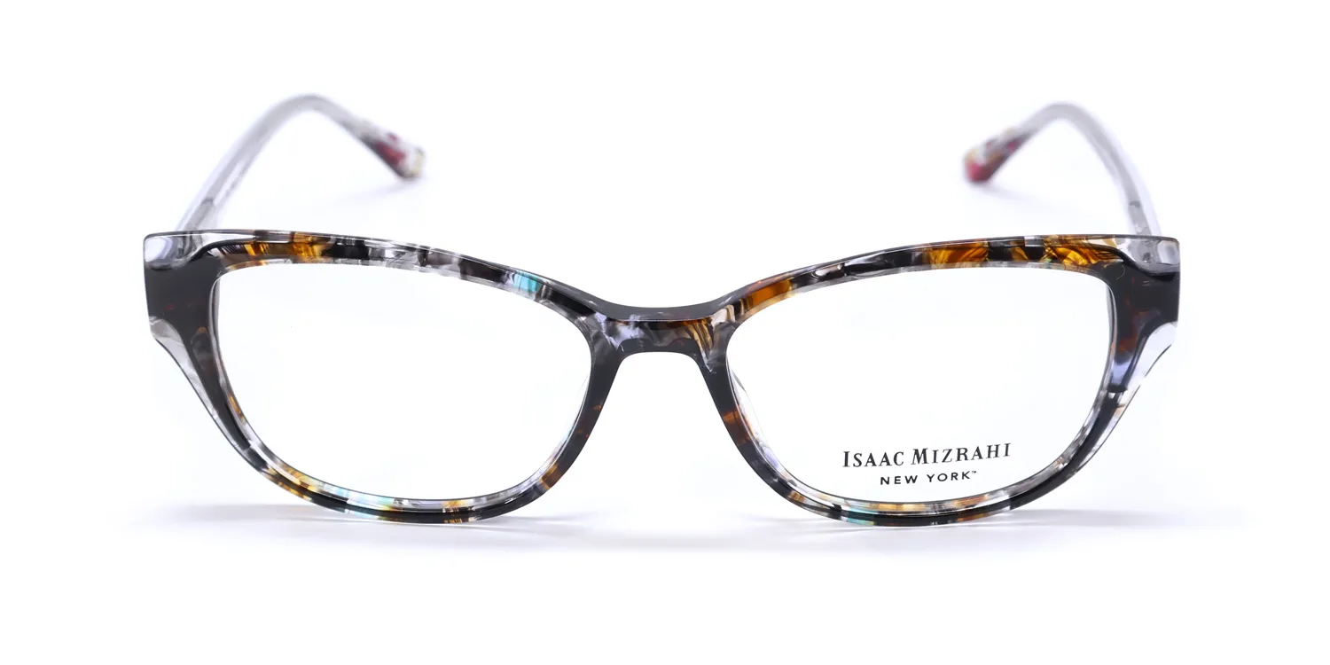 Isaac Mizrahi 30050 br Eyeglasses Brown 51mm 3