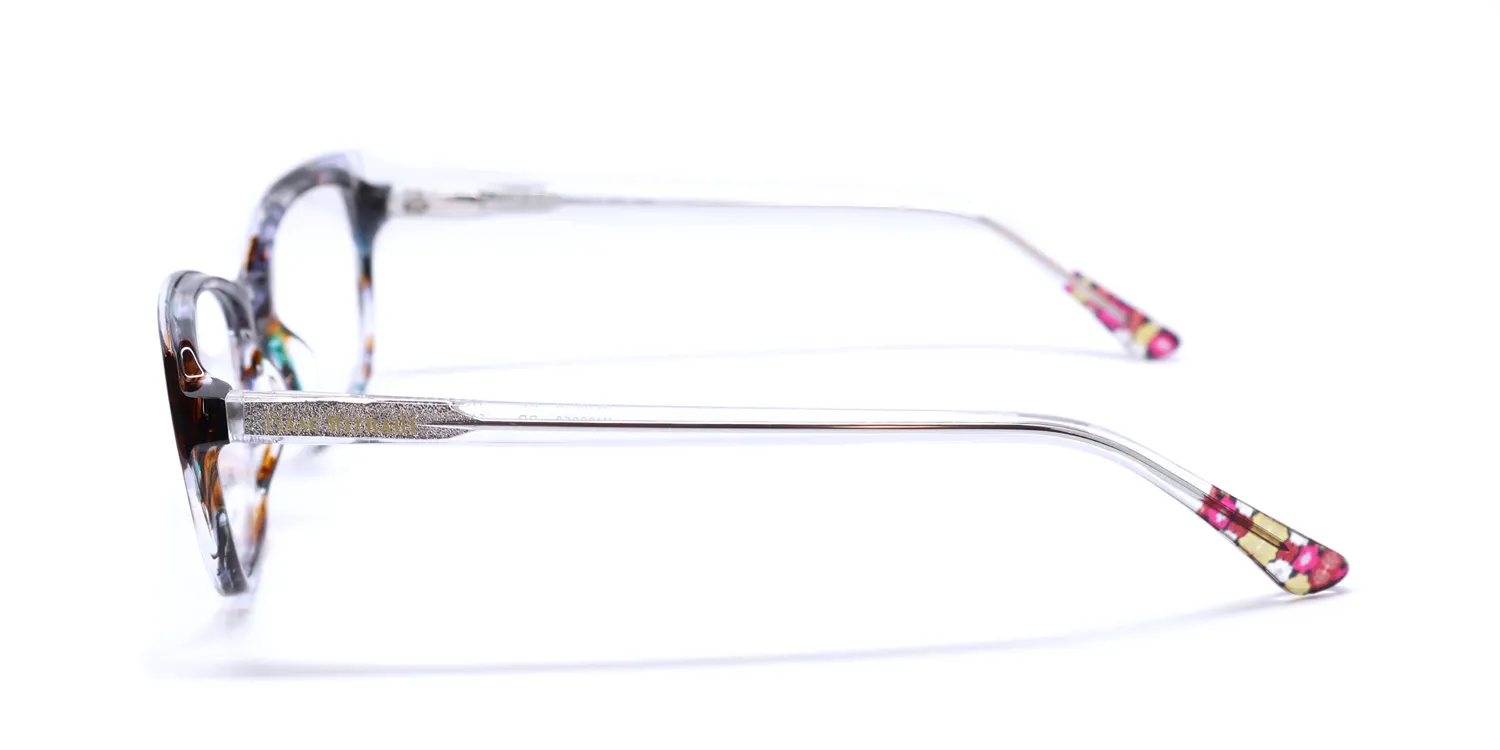 Isaac Mizrahi 30050 br Eyeglasses Brown 51mm 4