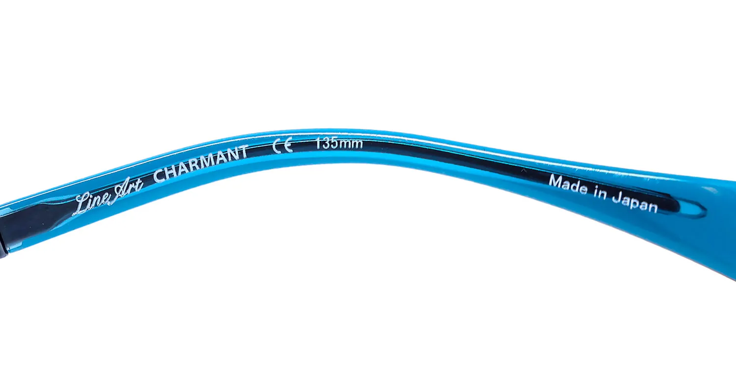 Charmant 2154 tl Eyeglasses Teal 51mm Women 7