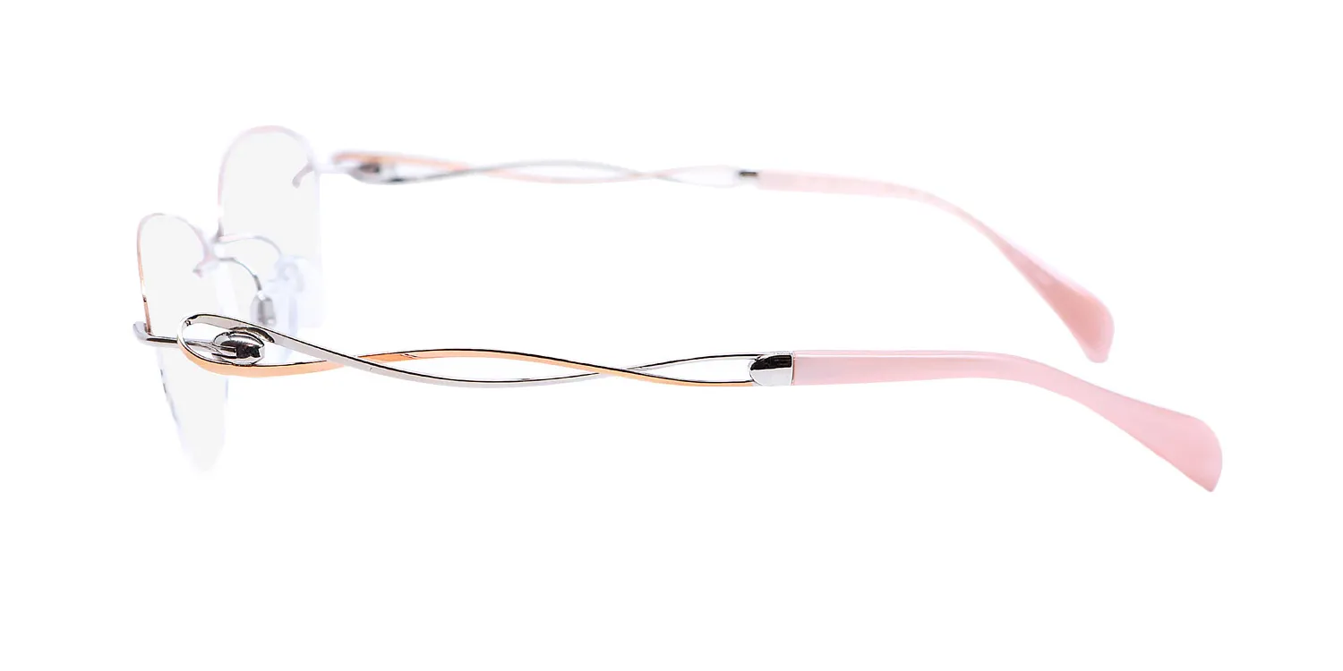 Charmant 2160 rg Eyeglasses Rose Gold 51mm Women 4