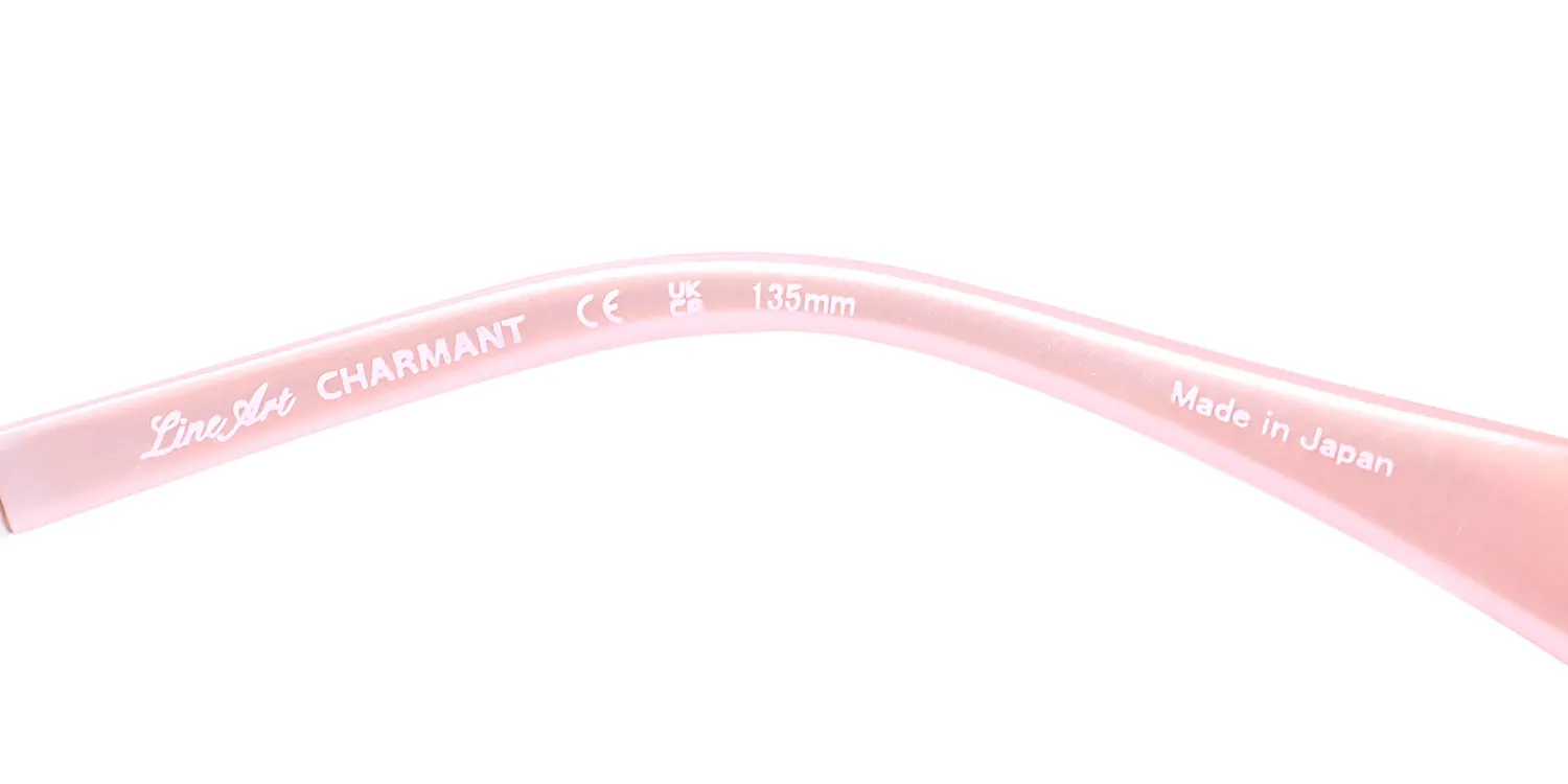 Charmant 2160 rg Eyeglasses Rose Gold 51mm Women 7