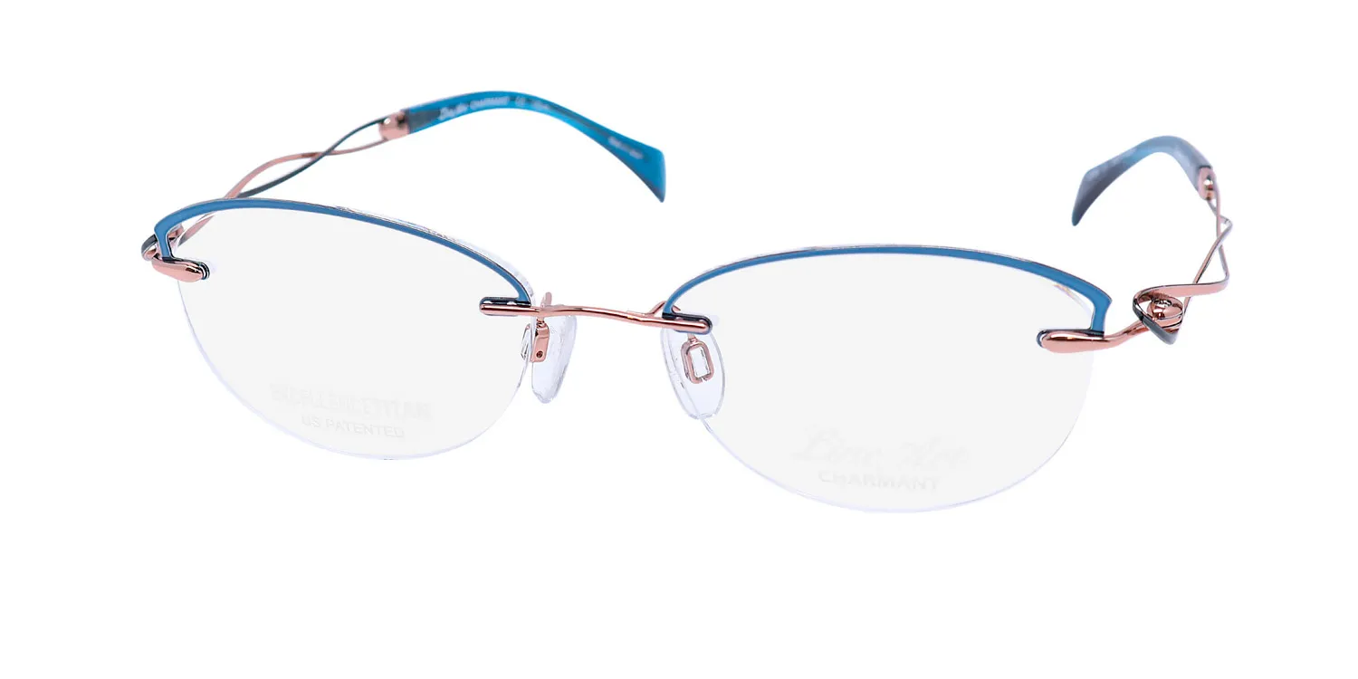Charmant 2160 tl Eyeglasses Teal 51mm Women
