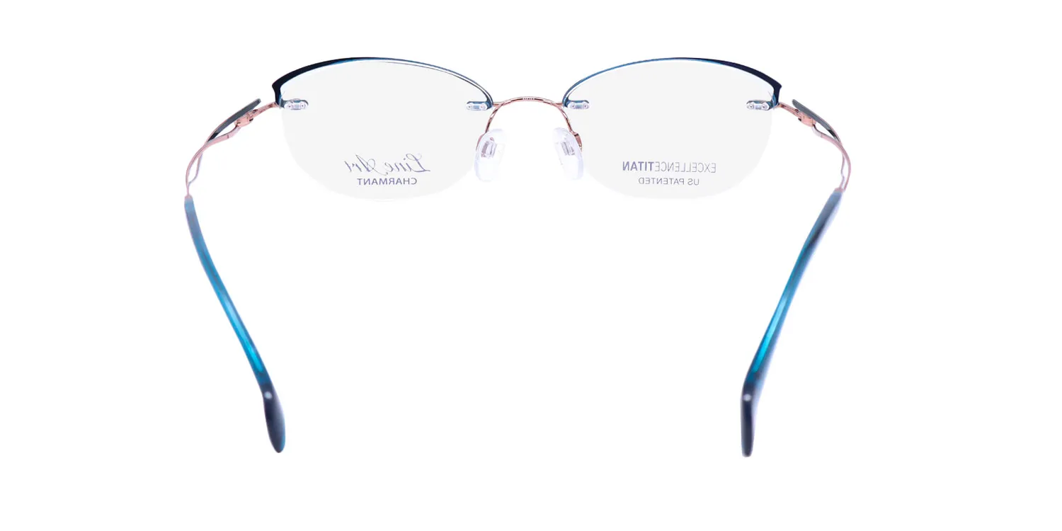 Charmant 2160 tl Eyeglasses Teal 51mm Women 5