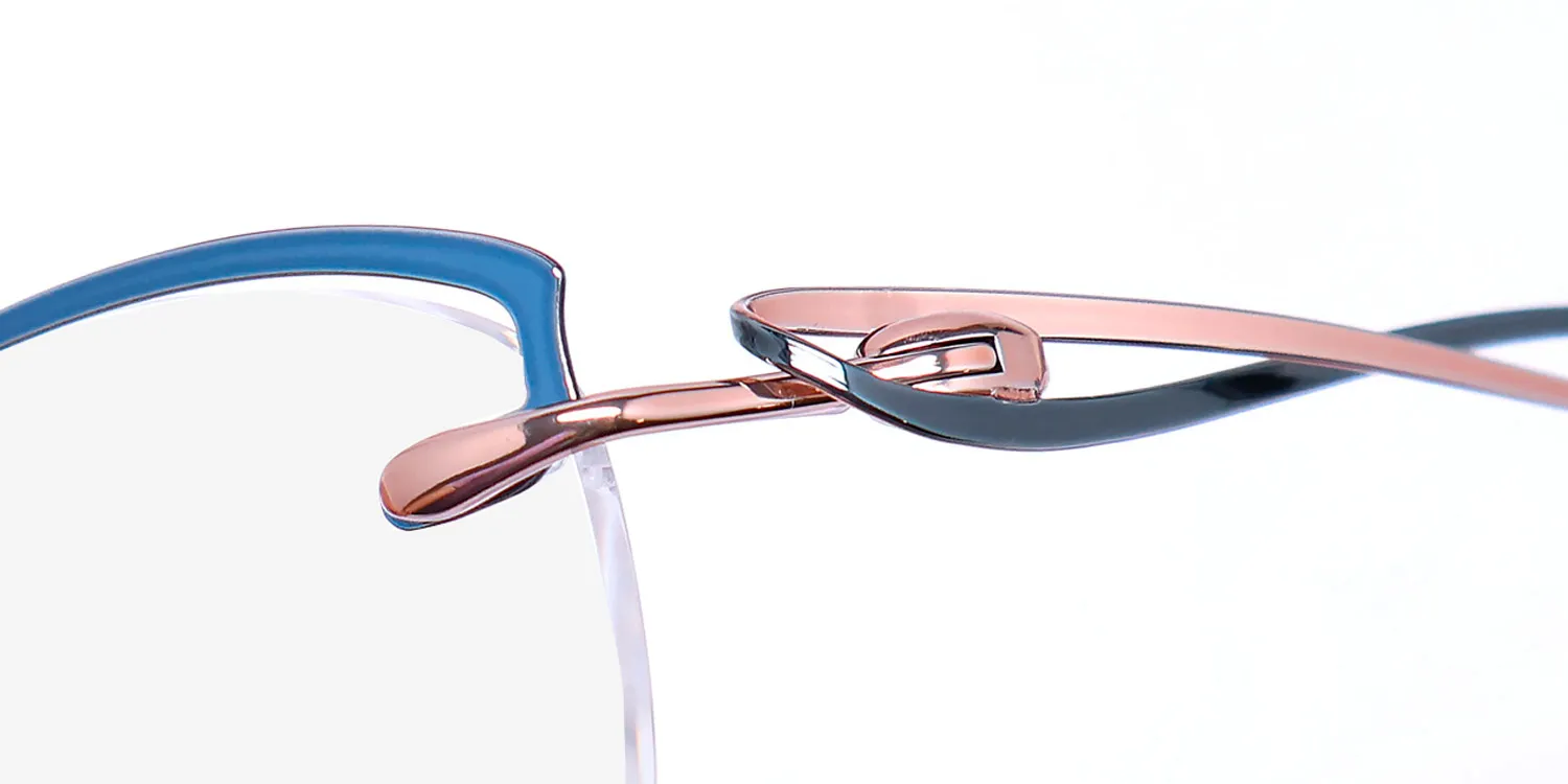 Charmant 2160 tl Eyeglasses Teal 51mm Women 6