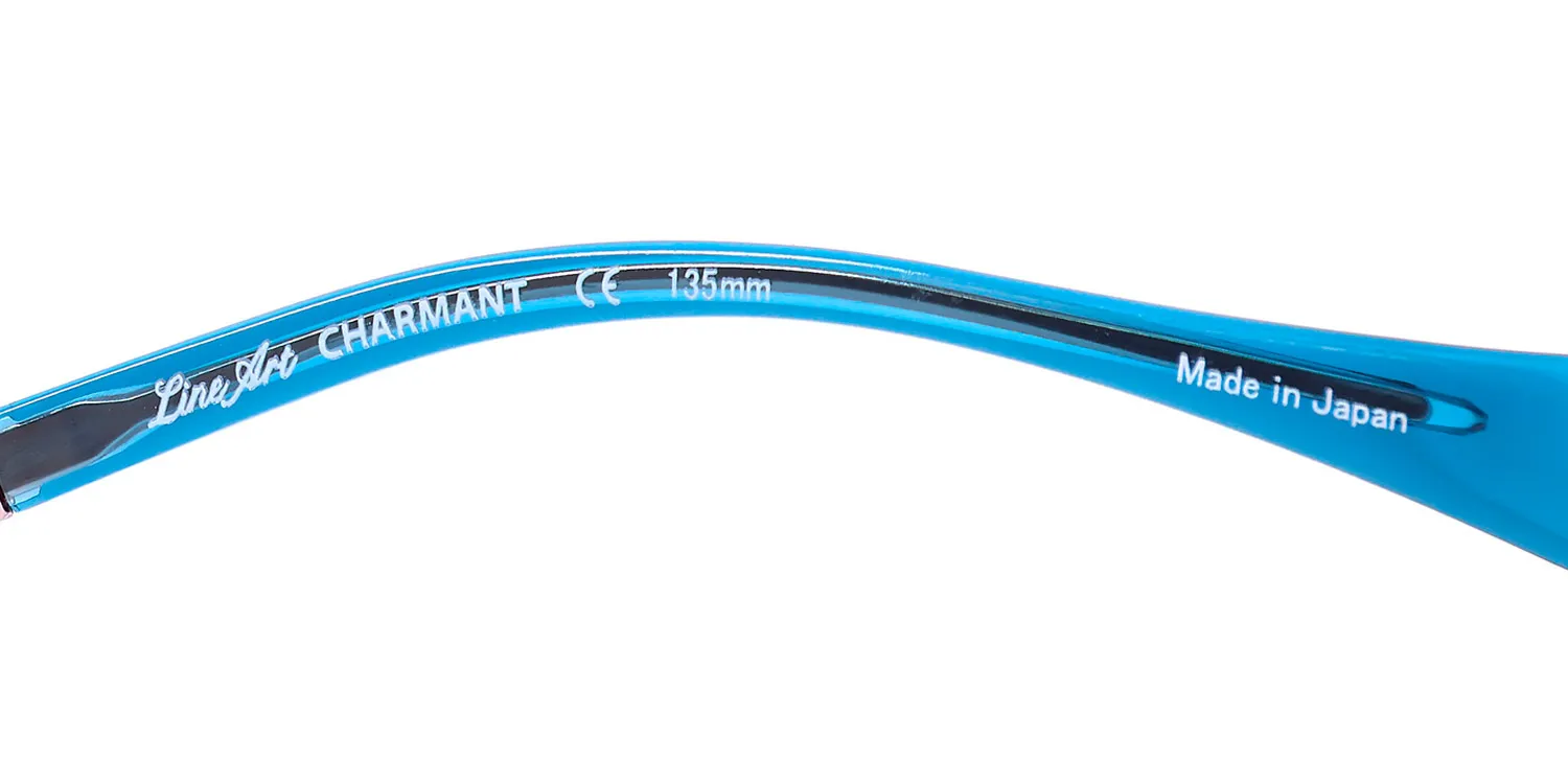 Charmant 2160 tl Eyeglasses Teal 51mm Women 7
