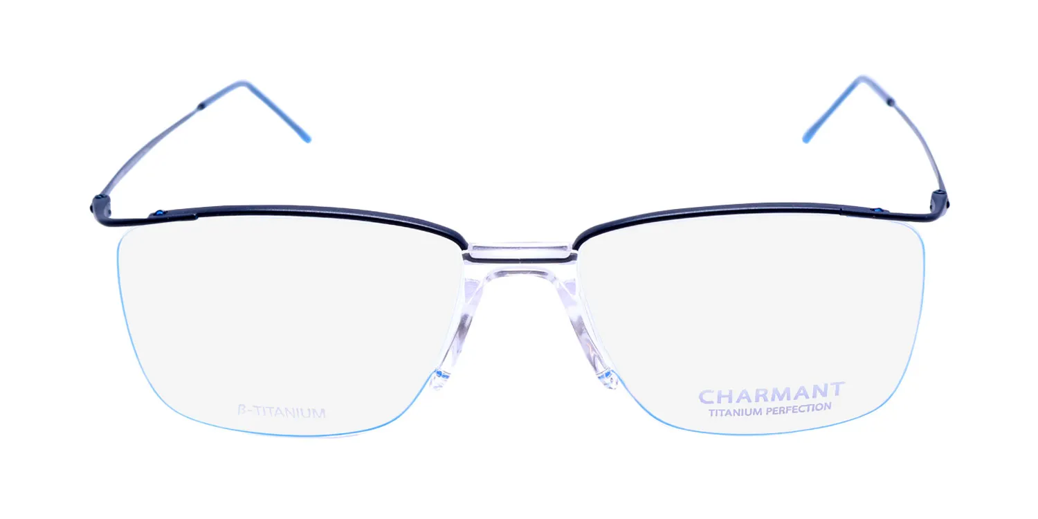 Charmant 16710 bl Eyeglasses Blue 54mm 3