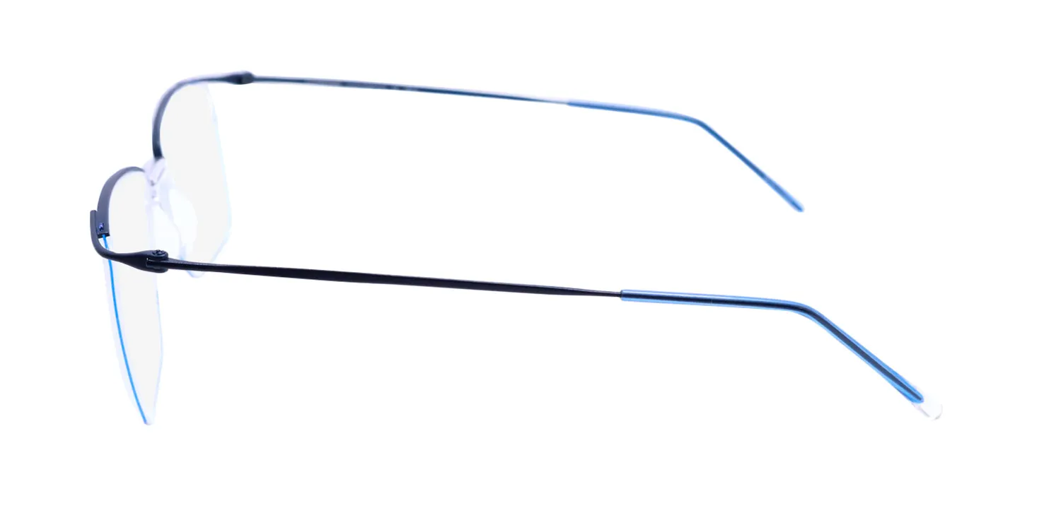 Charmant 16710 bl Eyeglasses Blue 54mm 4