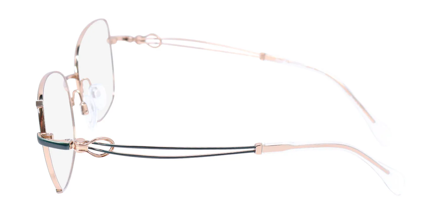 Charmant 2157 gn Eyeglasses Green 51mm Women 4