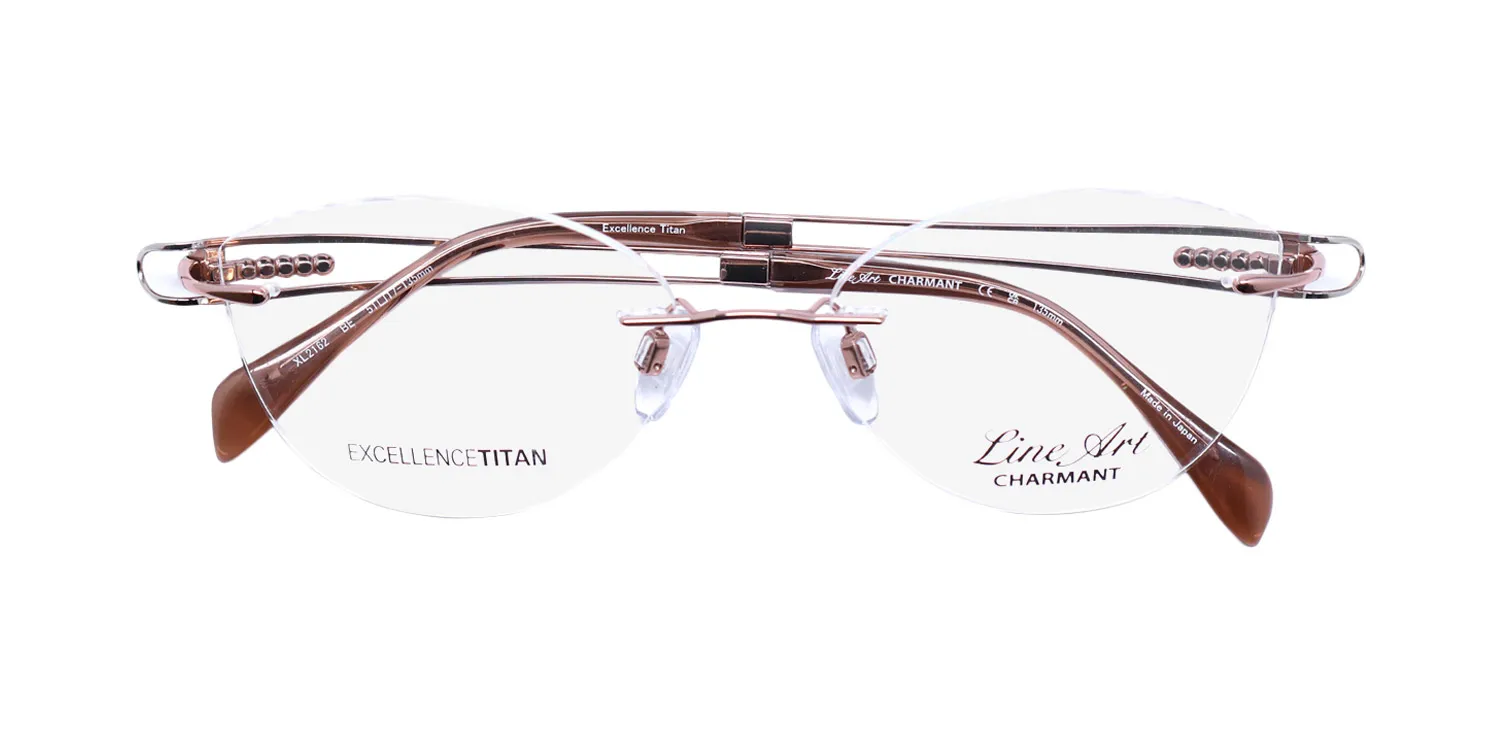 Charmant 2162 be Eyeglasses Beige 51mm Women 2