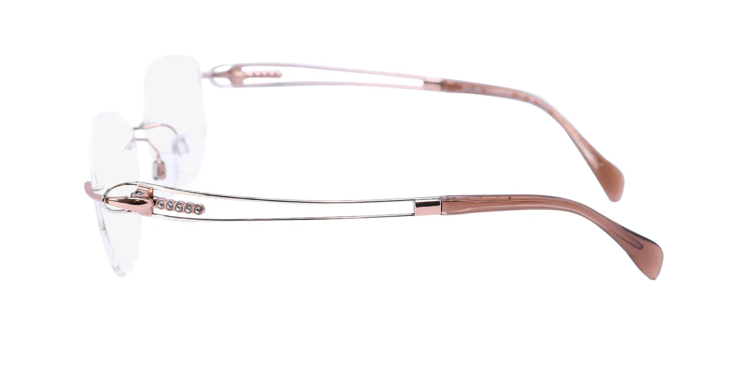 Charmant 2162 be Eyeglasses Beige 51mm Women 4