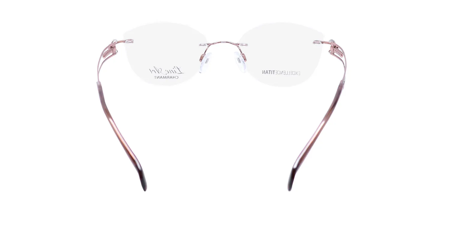 Charmant 2162 be Eyeglasses Beige 51mm Women 5