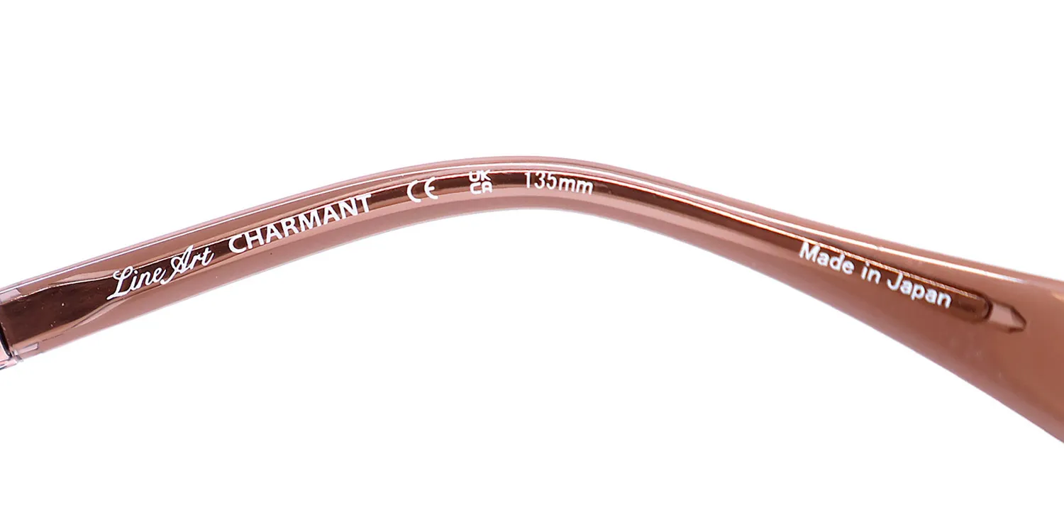 Charmant 2162 be Eyeglasses Beige 51mm Women 7