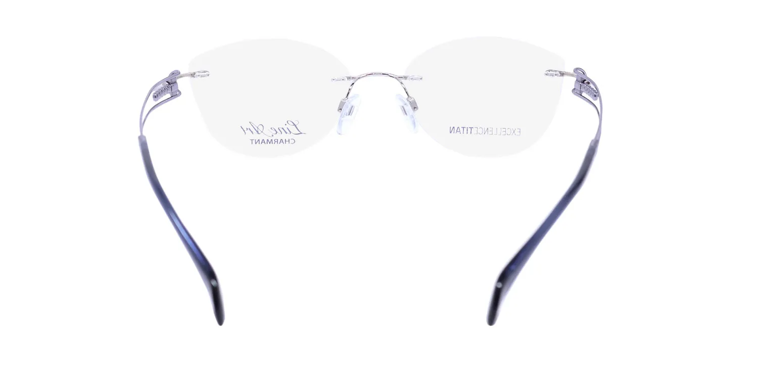 Charmant 2162 si Eyeglasses Silver 51mm Women 5