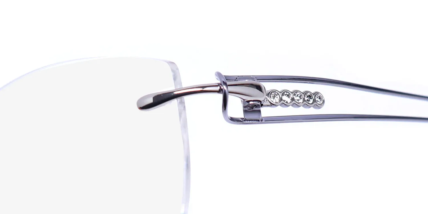 Charmant 2162 si Eyeglasses Silver 51mm Women 6