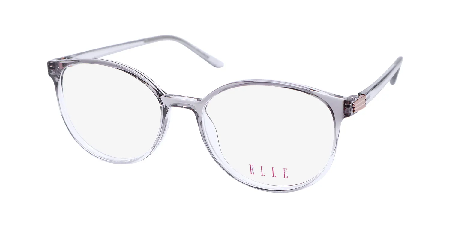 ELLE 13523 gr Eyeglasses Grey Crystal 52mm