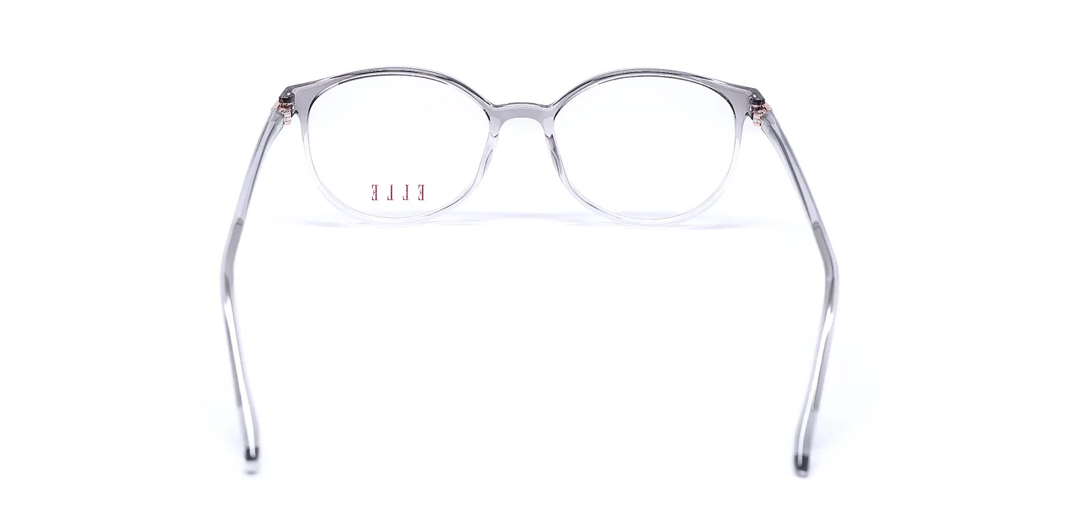 ELLE 13523 gr Eyeglasses Grey Crystal 52mm 5