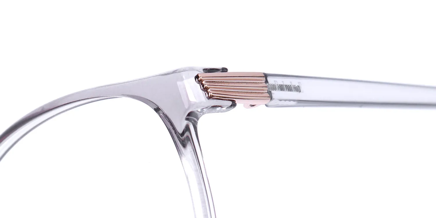 ELLE 13523 gr Eyeglasses Grey Crystal 52mm 6