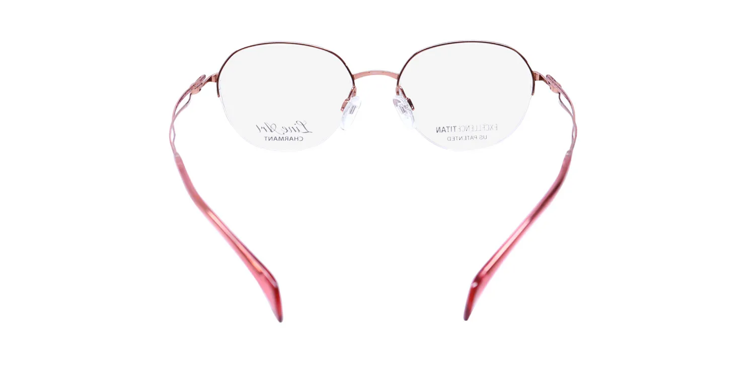 Charmant 2164 rg Eyeglasses Rose Gold 49mm Women 5