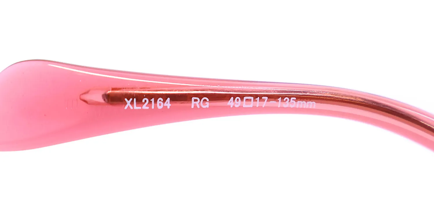 Charmant 2164 rg Eyeglasses Rose Gold 49mm Women 8