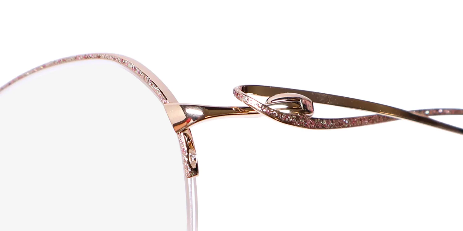 Charmant 2164 wg Eyeglasses White Gold 49mm Women 6