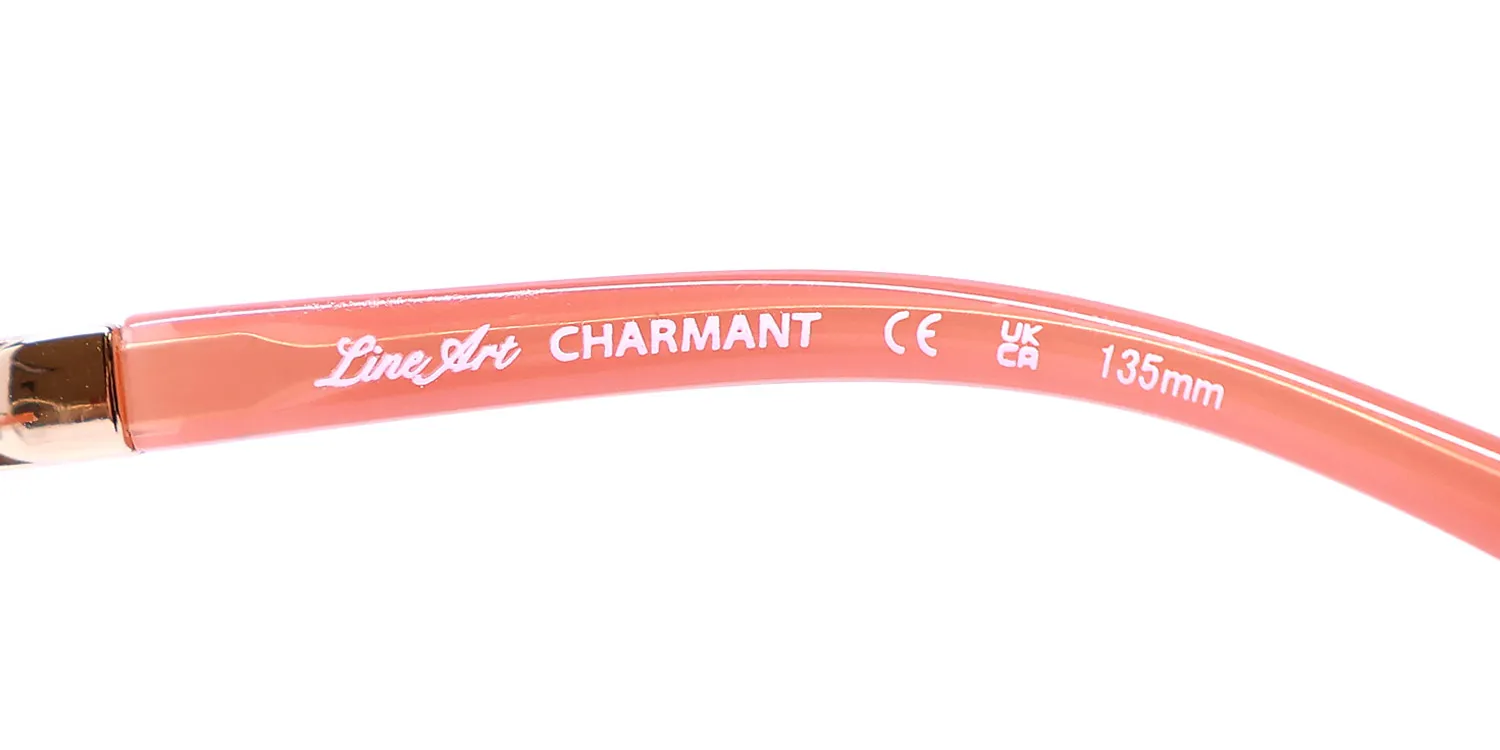 Charmant 2164 wg Eyeglasses White Gold 49mm Women 7
