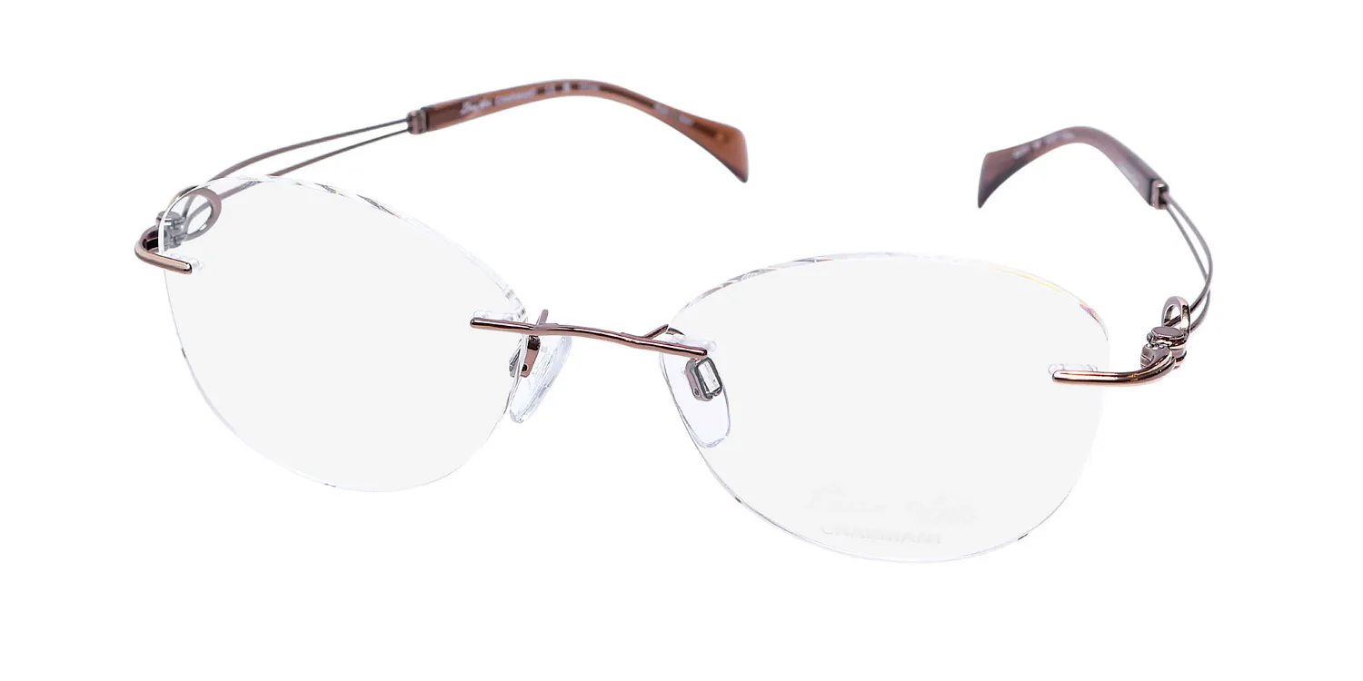 Charmant 2170 br Eyeglasses Brown 51mm Women
