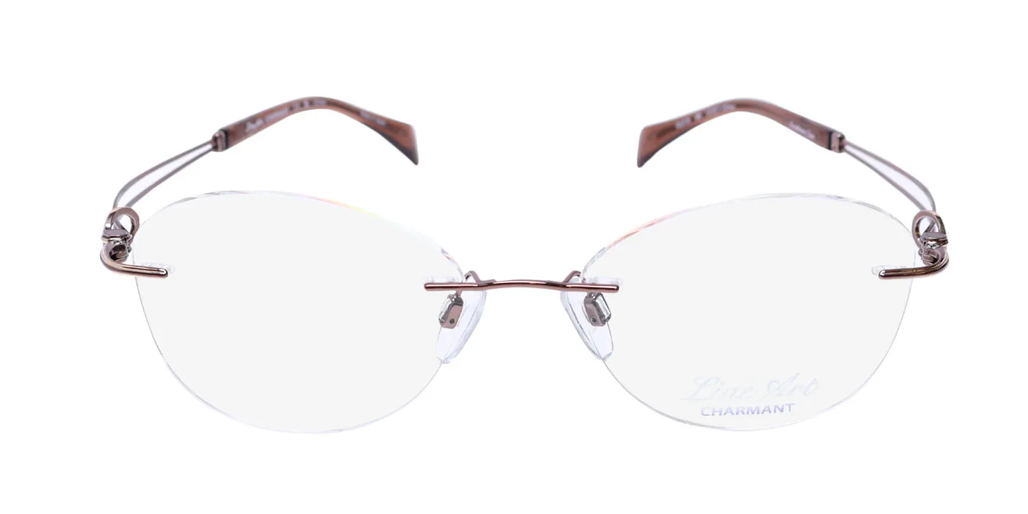 Charmant 2170 br Eyeglasses Brown 51mm Women 3