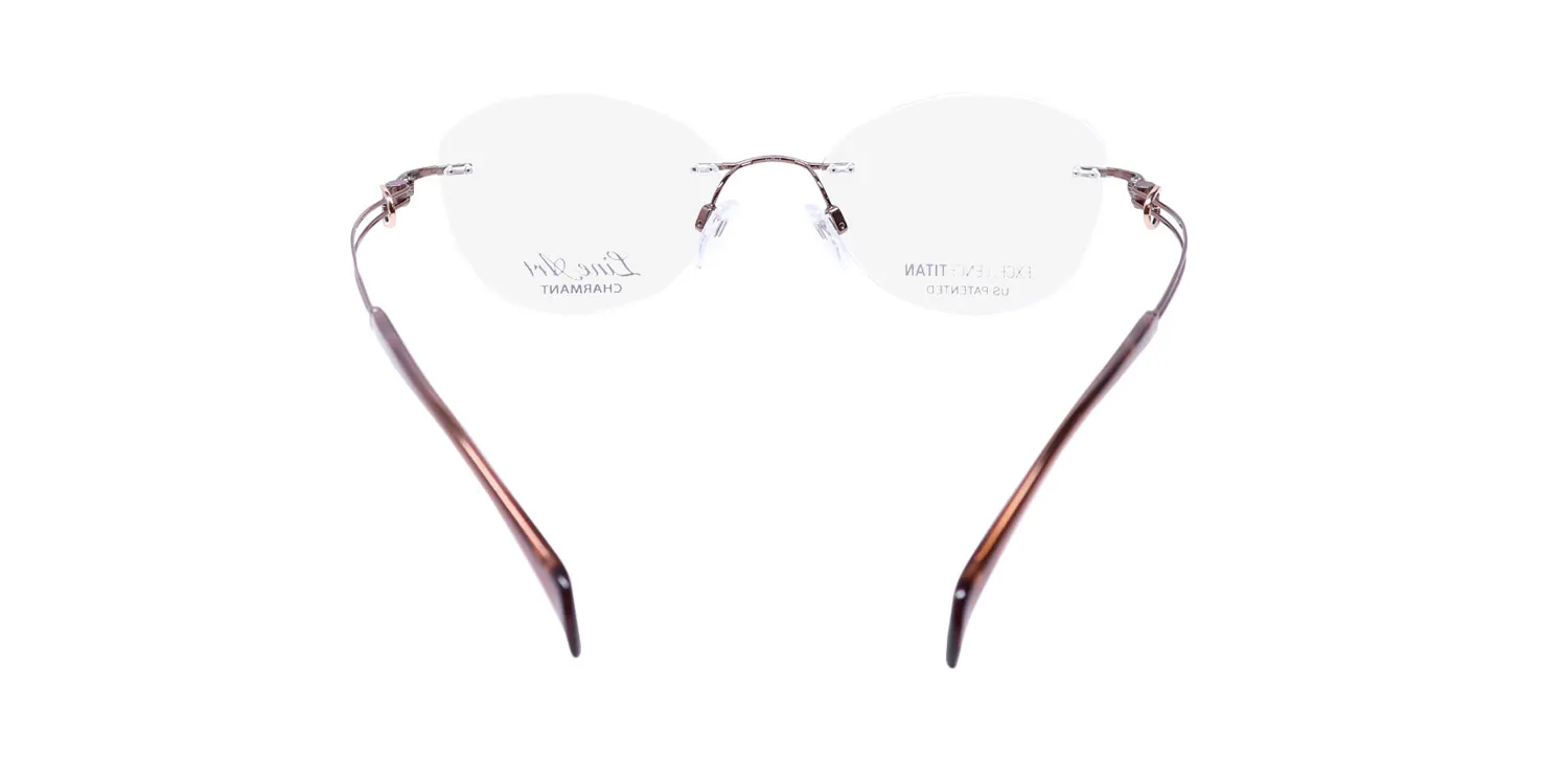 Charmant 2170 br Eyeglasses Brown 51mm Women 5