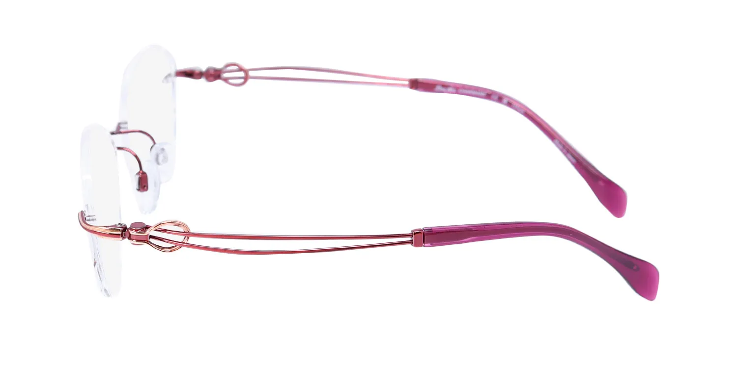 Charmant 2170 wi Eyeglasses Wine 51mm Women 4
