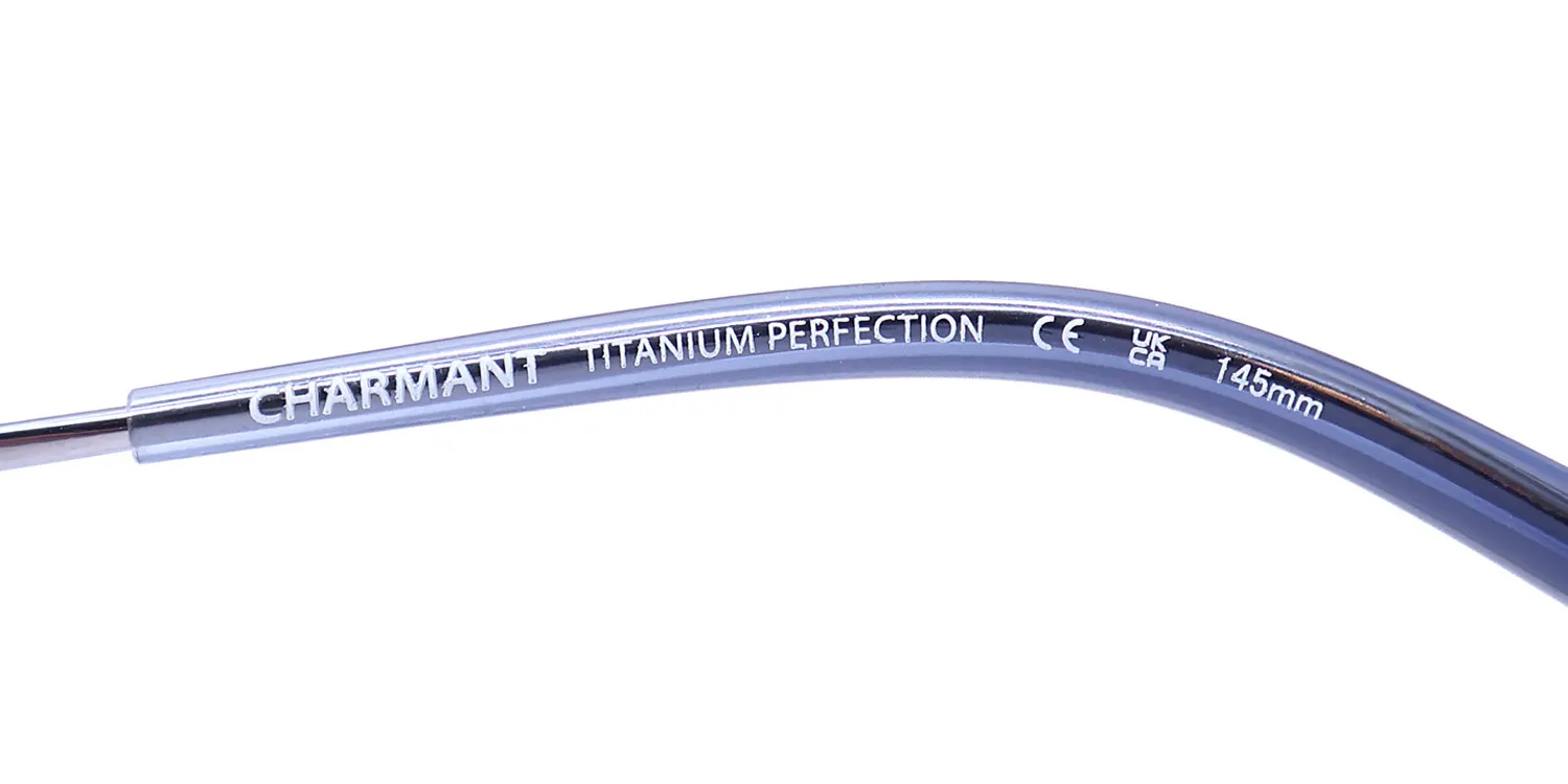 Charmant 29126 bl Eyeglasses Blue 55mm 7