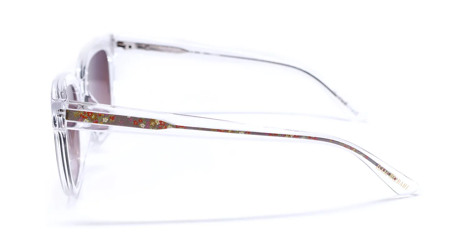 Isaac Mizrahi 30296 cl Sunglasses Clear 51mm 4