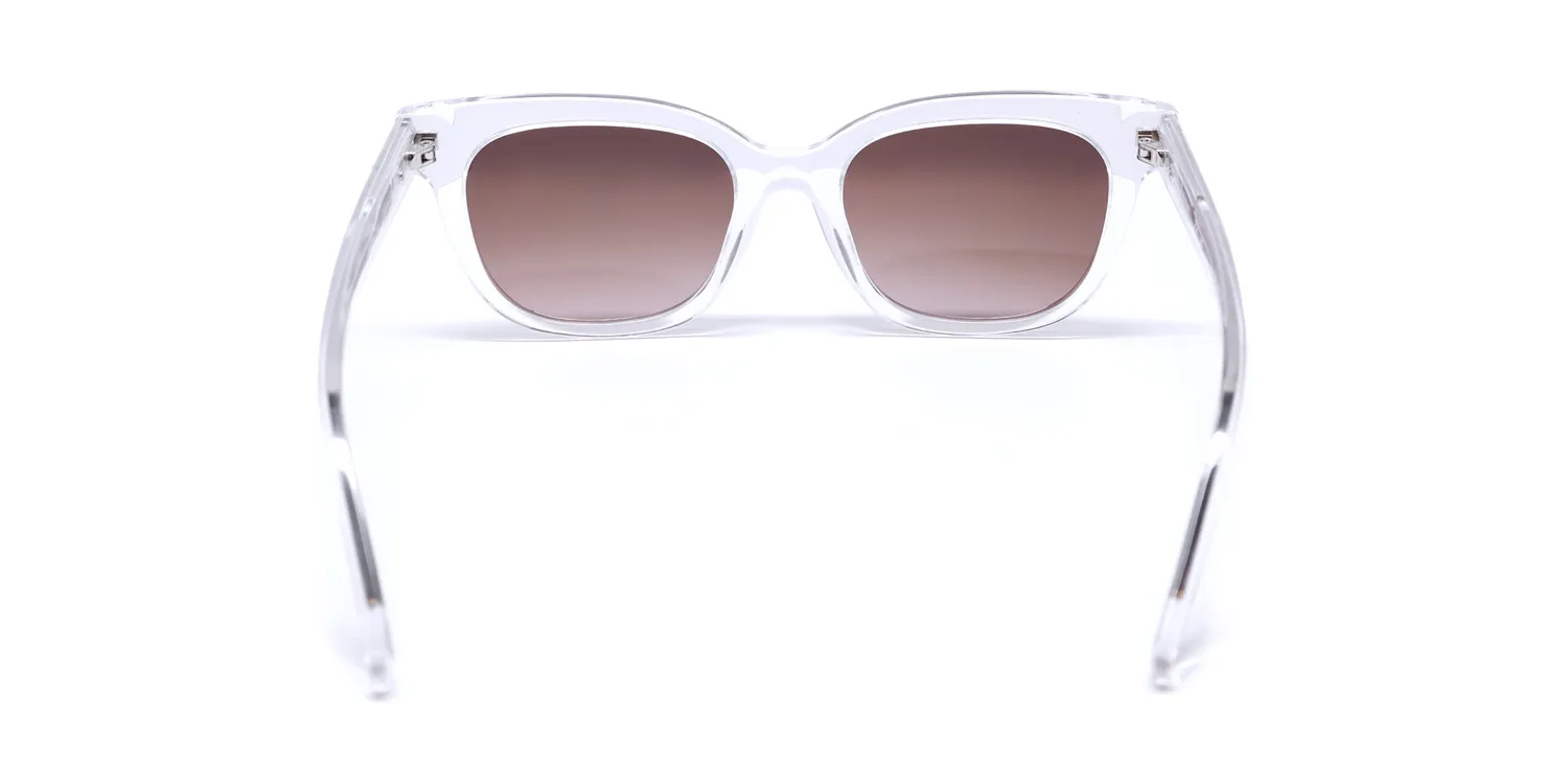 Isaac Mizrahi 30296 cl Sunglasses Clear 51mm 5